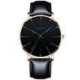 thumbnail image 2 of Apmemiss Gifts for Men Clearance Couple Men and Women Fashion Ultra Thin Watches Business Stainless Steel Mesh Quartz Watch Warehouse Clearance, 2 of 3
