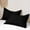Black, variant on Mouliraty Solid Color Pillowcase Pillow Core Set For Two Pairs Of Comfortable And Breathable Student Dormitory Pillow Case