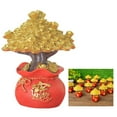 thumbnail image 3 of Adorno de árbol de dinero, árbol de monedas de dinero, bonsái, estatua de árbol de monedas de dinero, árbol de monedas de dinero, materiales ecológicos, 3 of 12
