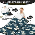 thumbnail image 3 of Pioneer Flower Floral Print Pattern Toddler Nap Mats for Kids Preschool,Sleeping Mat Bag or Kids,Toddler Sleeping Bag,Toddler Nap Mat or Daycare, 3 of 6
