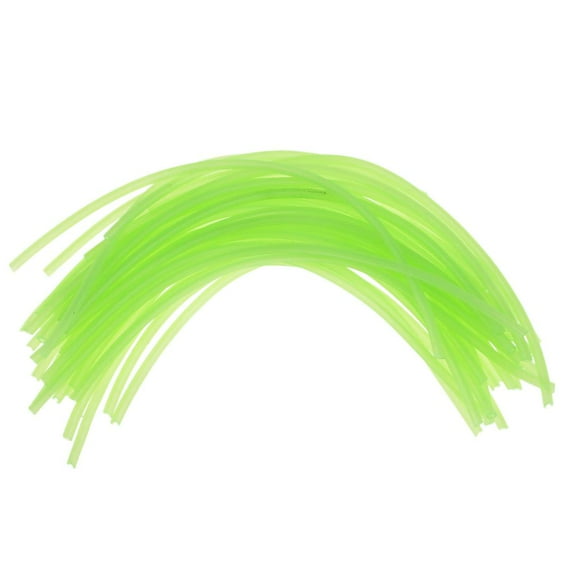 40pcs Silicone Rig Tubes Fishing Silicone Rig Sleeves Luminous, A