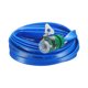 thumbnail image 1 of Manguera de Jardín Uxcell 16 pies Duradera TPE Anti-Kink Manguera de Agua No Expandible Flexible con Conectores Universales para Riego y Limpieza al Aire Libre, Azul, 1 of 6