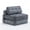 Dark Gray, variant on Leumius Folding Sofa Bed,68.5 inch Convertible Sleeper Sofa Chair with Pillow,Foldable Mattress Futon with Back Support,Soft Sleeper Chair Bed Floor Sofa for Living Room Bedroom,Dark Blue