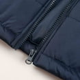 thumbnail image 5 of MADHERO Men's Lightweight Winter Warm Puffer Vest Outdoor Sleeveless Jacket Navy Blue Size S, 5 of 6