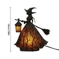 thumbnail image 4 of Witch Night Light for Kids Adults Halloween Lamp Soft Glow Bedroom Nursery Decor Cute Witch Themed Nightlight - Black, 4 of 9