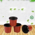 thumbnail image 4 of Boyijia Simple Plant Pot Seedling Nursery Flower Holder Plastic Pot Container Home Gardening Tool, 120, 4 of 8