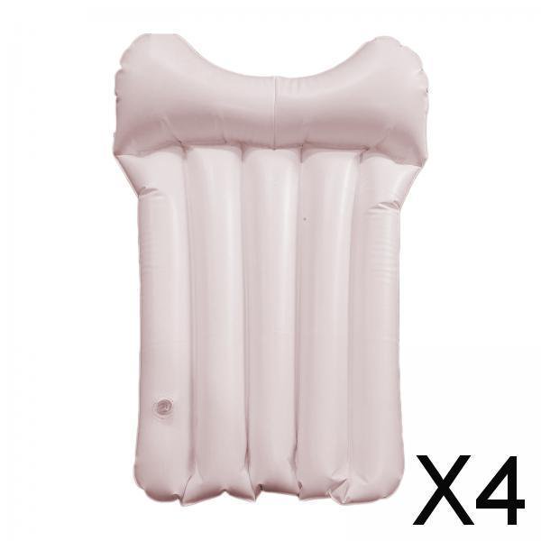 4x Accesorios de Almohada para Bañera, Cojín de Baño, Reposacabezas, Alfombrilla de Soporte Portátil para Cuello Y Espalda, Suministros para Bañera de 4 piezas