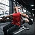 thumbnail image 4 of COOFANDY 3 Pack Men's Muscle Shirts Sleeveless Quick Dry Gym Workout Tank Top, 4 of 6