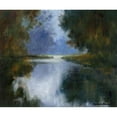 thumbnail image 3 of Chenault, Barbara 14x12 Black Modern Framed Museum Art Print Titled - Morning Mist, 3 of 5