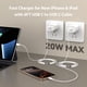 thumbnail image 3 of Cargador+cable USB C a C de 20 W para iPhone 15 Pro Max, 3 of 6