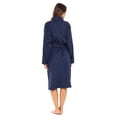 thumbnail image 6 of Skylinewears Woman Cotton Bathrobe Terry Cloth Knee Length Spa Bathrobe Soft Shower Robe, 6 of 6