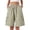Khaki, variant on Womens Shorts Upbeat Utility Shorts For High Waist Short Pants With Minimalist Design Summer Casual Wear For Everyday Style, Size XXXL