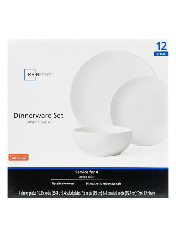 Mainstays Dinnerware Sets in Dining & Entertaining