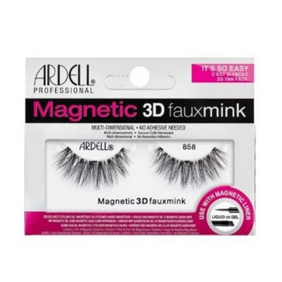 Ardell Magnetic 3D Faux Mink False Eyelashes 858