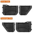 thumbnail image 6 of Hooke Road 4Pcs Front & Rear Tubular Half Doors for 2018-2025 Jeep Wrangler JL & 2020-2025 Gladiator JT, 6 of 15