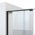 thumbnail image 2 of Mirage-X 56-60 in. W x 58 in. H Frameless Sliding Tub Door in Matte Black, 2 of 5