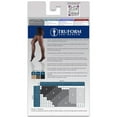 thumbnail image 4 of Truform Sheer Compression Pantyhose, 8-15 mmHg, Women's Shaping Tights, 20 Denier, Beige, Tall, 4 of 5
