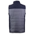 thumbnail image 3 of Holstark Men's Zip Up Insulated Fleece Lined Two Tone Vest, 3 of 6