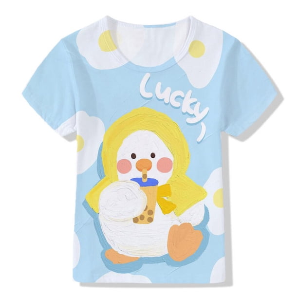 Ropa de Disney para niños, camisetas de manga corta de verano 2022 para niñas, camisetas con estampado de dibujos animados de Mickey Mouse y Minnie Mouse para bebés, ropa para niñas 90 Gao Jinjia LED