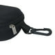 thumbnail image 2 of Estuche rígido con cremallera y gancho para gafas de sol (negro), 2 of 7