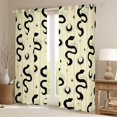 thumbnail image 2 of Castle Fairy Abstract Snake Curtains Pack of 2 (42x84 Each),Starry Sky Curtains Blackout, 2 of 6