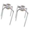 thumbnail image 1 of Freedo Fourchette de Barbecue, 2 Pcs Fourchette de Barbecue Multifonctionnelle en Acier Inoxydable Robuste et Durable pour Poulet, Poisson, Viande, 1 of 9