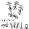 thumbnail image 2 of 10PCS M4/M5/M6 Jack Nuts Car Metal Screw Petal Nuts Iron New UK Wall For, 2 of 8