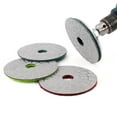 thumbnail image 4 of Z-LION 5 Inch 1pc Vacuum Brazed Diamond Polishing Pads Dry Wet Grinding Wheel Diamond Grinding Disc Sanding Pads (Grit 100), 4 of 6