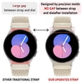 thumbnail image 3 of SOLOLUP 20mm No Gaps Band for Samsung Galaxy Watch 6 5 5 40mm 44mm/ Watch 5 Pro 45mm Women Men, Braided Solo Loop Bands Nylon Wristband for Galaxy Watch 4 6 Classic 42mm 46mm 43mm 47mm, 3 of 35