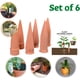 thumbnail image 3 of Bebedero automático de arcilla de terracota para plantas, dispositivo de riego automático con diseño de goteo lento para raíces saludables (6 piezas), 3 of 5