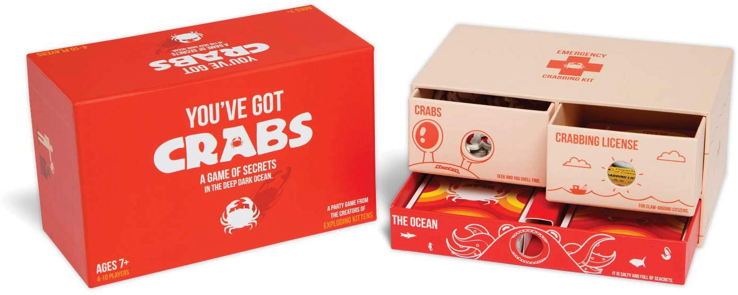 You've Got Crabs A  Party Game by Exploding Kittens
