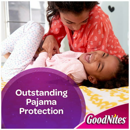 A Product of GoodNites Bedtime Bedwetting Underwear for Girls, Size S/M, 74 ct. (diapers - Wholesale Price [Skin Soft, Comfortable and Good Sleep Diapers](Babys Best