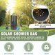 thumbnail image 4 of Bolsa solar portátil para ducha Teamaze de 12 litros con bomba automática, 4 of 7