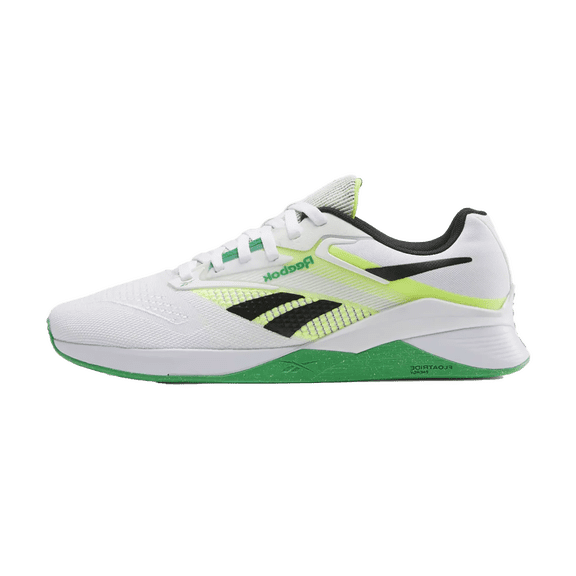 REEBOK MENS Nano X4 "White Sport Green" 100074180 100074180 from Stadium Goods
