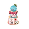 thumbnail image 1 of Fall Decor Mom Gifts Mother's Day Heart Tiered Tray Decor Wooden Sign Truck Mom Letters Wooden Decor, 1 of 9