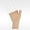 Chocolate, variant on Juzo 2000 Soft Seamless Gauntlet Left - 15-20 mmHg Reg Reg Beige Small