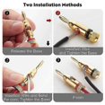 thumbnail image 2 of 10 Pairs Banana Plugs - Open Screwpe for Speaker Wire, Home Theater, Wall Plates and More, 2 of 4