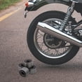 thumbnail image 1 of PTOOTP Suspension Damper Black Rubber Rear Wheel Protection 1 Set Motorcycle, 1 of 6