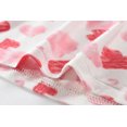 thumbnail image 5 of FEDPOP Toddler Girls Pajamas Bamboo Viscose Kids Long Sleeve Snug fit Bow Printed Pjs 2pcs Set 3T, 5 of 7