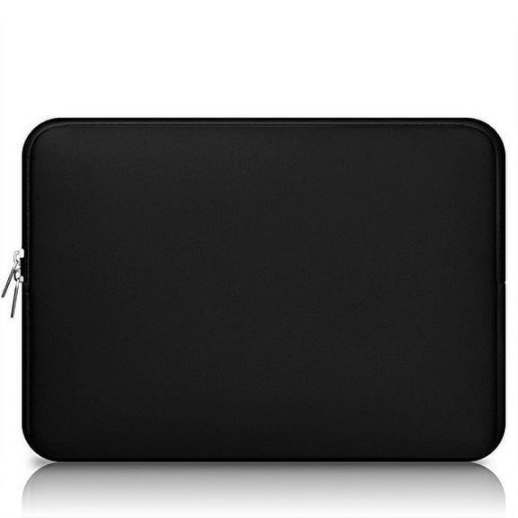 4Mac Neoprene Sleeve Zipper Case Pouch Bag for All 17" Macbook Pro Sleeve / Macbook Air / Pro Retina Sleeve Black