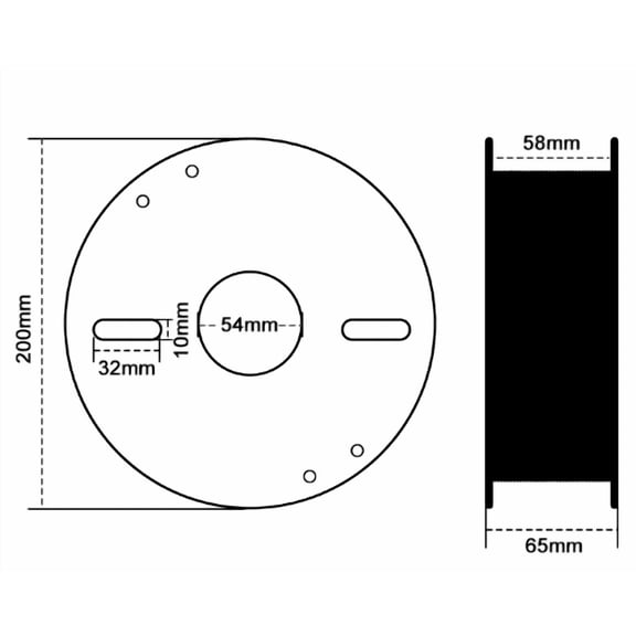 uvwlwu 3D Printing PETG Filament High Strength 1.75mm 1kg Spool Black Or White Durable Heat Smooth Finish Compatible With Most 3D(B)
