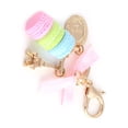 thumbnail image 3 of Llavero Colorido de Aleación Con forma de Torre de Macarrón, Colgante para Bolso, Teléfono, Coche, DecorAción, 3 of 7