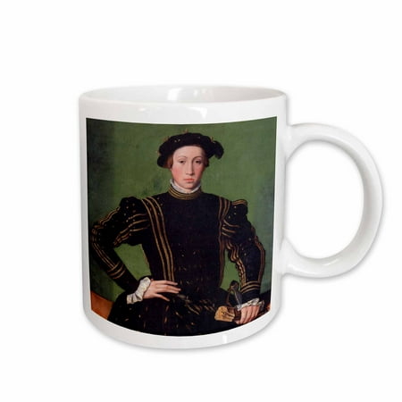 

3dRose Maximillian of Austria c. 1544 by Guillaume Scrots Ceramic Mug 15-ounce