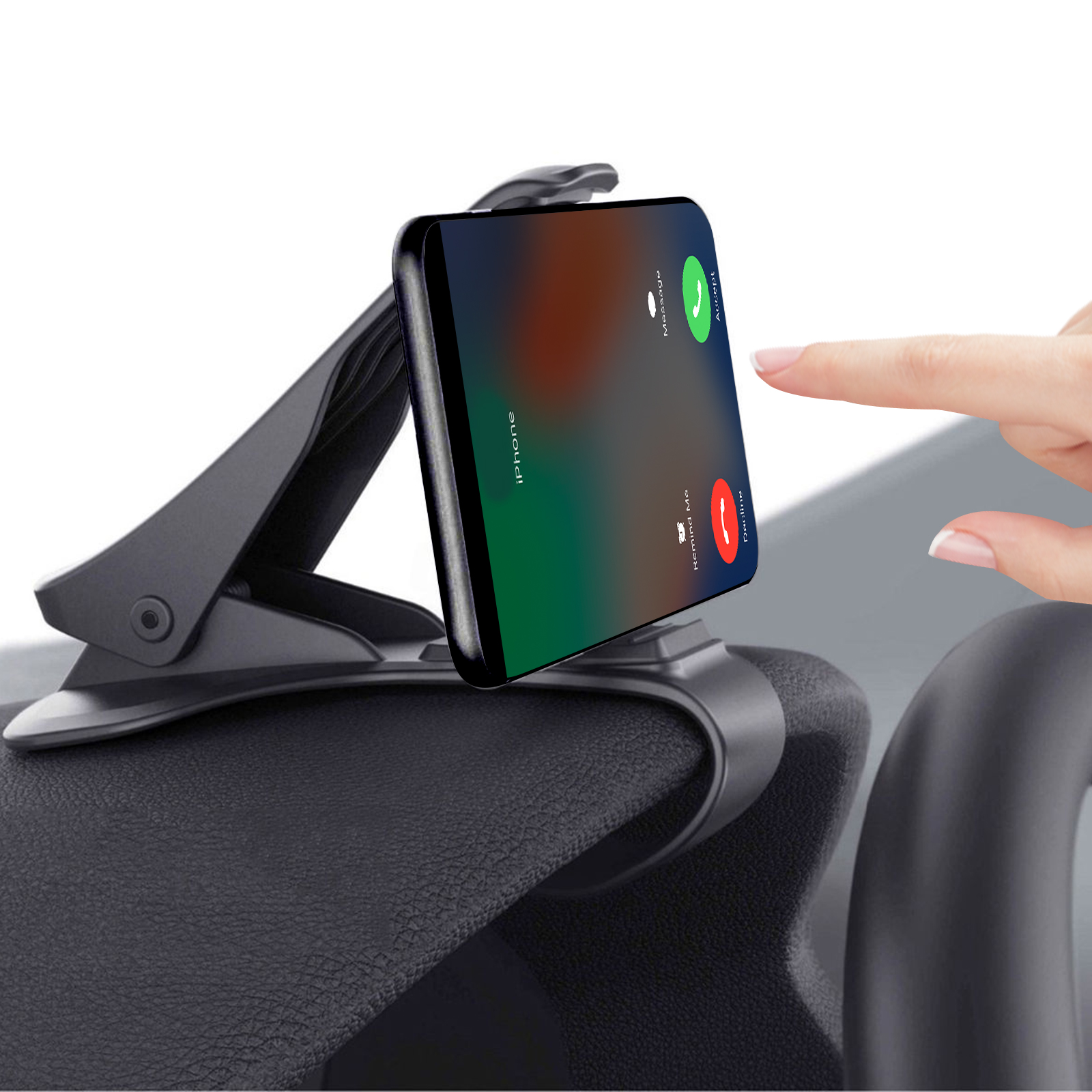 Dashboard Car Cell Phone Holder Mount, Car Air Vent Mount Clip Hands