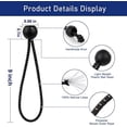 thumbnail image 2 of 9 Inch Ball Bungee Cords, 50 pcs Bungie Cord Balls Tarp Tie Bungee Balls for Canopy, Camping Tarp, Shelter,Cargo,Tent Poles- UV Resistant, 2 of 7