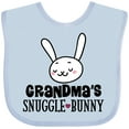 thumbnail image 3 of Inktastic Grandma Snuggle Bunny Easter Boys or Girls Baby Bib, 3 of 4