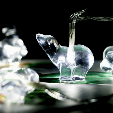 

Hxroolrp Polar-Bear Lights Decorative Lights 10 LED Battery Type 1.65M