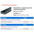 thumbnail image 2 of Multi Rib Belt - Compatible with 1993 Land Rover Range Rover, 2 of 2