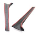 thumbnail image 3 of 2 uds para Skoda Kodiaq 2016-2020 alerón lateral de ventana reemplazos exteriores traseros Tmvgtek Accesorios para autos y motos, 3 of 9