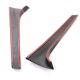 thumbnail image 3 of 2 uds para Skoda Kodiaq 2016-2020 alerón lateral de ventana reemplazos exteriores traseros Tmvgtek Accesorios para autos y motos, 3 of 9